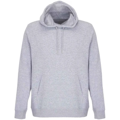 Image of SOLS Unisex Adult Condor Marl Hoodie (Grey Marl) Size Small