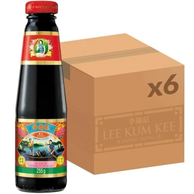 Image of Lee Kum Kee Premium Oyster Sauce, 255 g (Pack 6)
