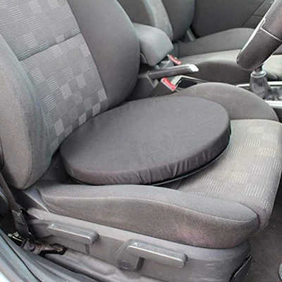 Image of CAR SEAT Memory Swivel Cushion CHAIR ROTATING PILLOW MOBILITY AID HOME OFFICE , Foam