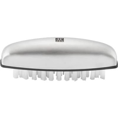 Image of ZWILLING Hand and nail brush (washing brush, fingernail cleaner, cleaning neutralising unpleasant odours), stainless steel matt