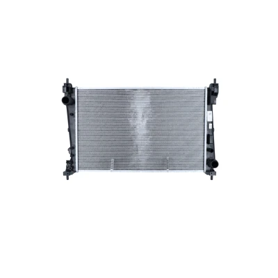 Image of 1300287 Engine radiator NRF EASY FIT 53454 Aluminium 619mm 397mm 26mm with seal ring Brazed cooling fins VAUXHALL: Corsa Mk3, ALFA ROMEO: MiTo