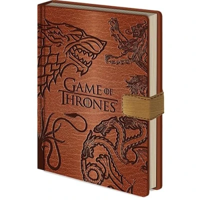 Image of Pyramid International A5 Game of Thrones &quot;Sigils&quot; Notebook