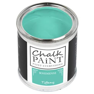 Image of Chalk Paint Everything® Tiffany (Tiffany Blue) 250 ml Water Based for Shabby Chic Furniture, Décor, and Upcycling Projects Non Toxic, Easy to Apply