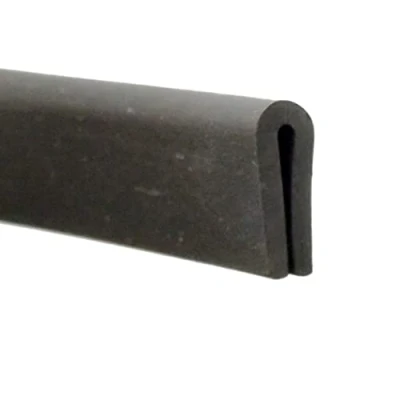 Image of Rubber U Shape Trim Seal For 1 2mm Edges Priced Per Metre