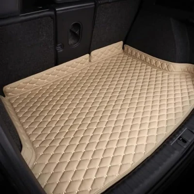 Image of Car Boot Liner Mat for Benz EQS SUV 7 Seats 2023 Trunk Tray Protector Waterproof Non slip Anti scratch Applicable To All Weather Season Parts,C