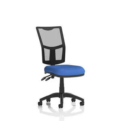 Image of Eclipse Plus II Lever Task Operator Chair Mesh Back Blue