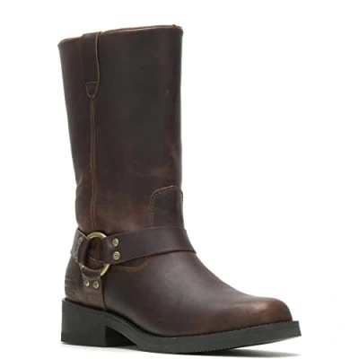 Image of Korsen 11 Inch Leather Men&#039;s Tall Biker Boots