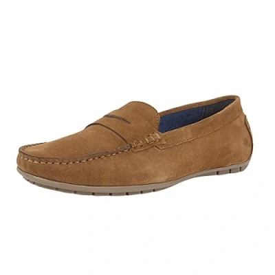 Image of Lotus Mens Adison Shoes Tan Suede Size UK 8