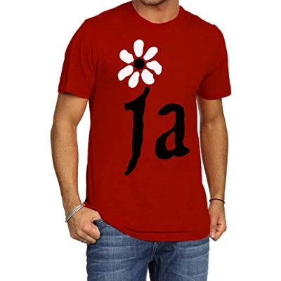 Image of James Band Fresh As A Daisy Flower JA Logo Men&#039;s T Shirt (Large)