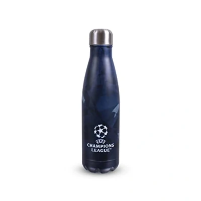 Image of UEFA Champions League 500ml Thermal Vacuum Flask Bottle, Navy