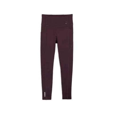 Image of Puma Favorite Forever HIGH Waist 7/8 Leggings, Women&#039;s, Size: XXL, Midnight plum