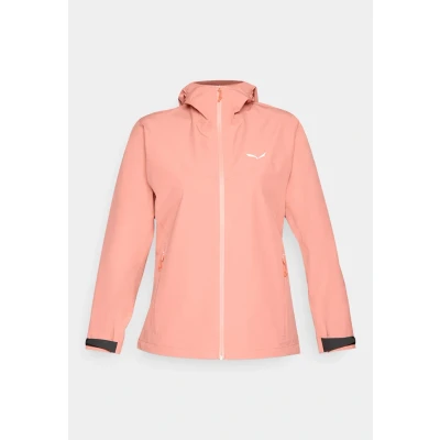 Image of Salewa PUEZ Jacket Waterproof jacket, Women&#039;s, Size: 14, Desert pink