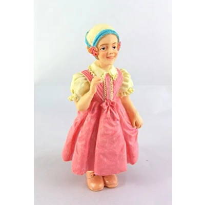 Image of Melody Jane Dolls House Victorian Working Class Girl Miniature Resin People1:12 Scale