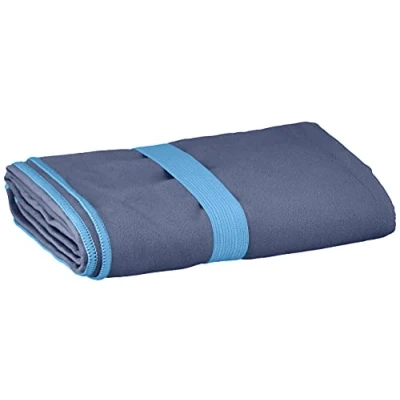 Image of Playshoes Unisex Multifunctional Towel, Microfibre Bath Towel Portable Blanket, Navy, 70 x 140 cm