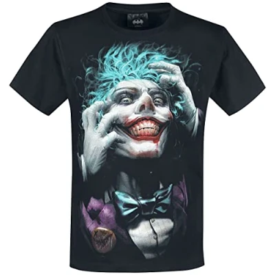 Image of DC Comics Men&#039;s M101 T Shirts Shirt, Black, L