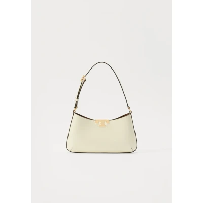 Image of Tory Burch Eleanor SLIM Shoulder BAG Handbag, Women&#039;s, Size: One Size, Warm white