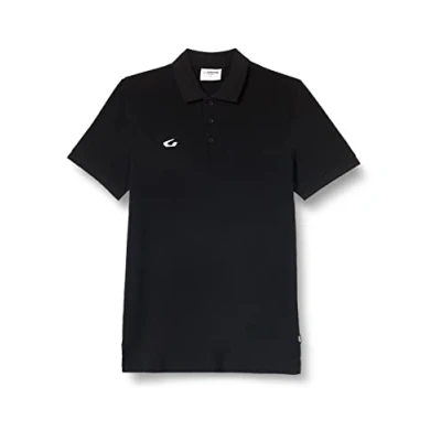 Image of GEMS Unisex Bridge Polo Shirt, Black, 4XS UK