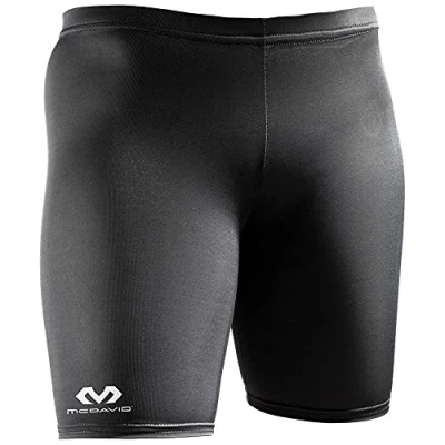 Image of Mcdavid 704 Compression Short for Woman Black Small