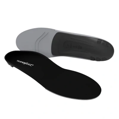 Image of Superfeet Unisex Adult Black Insole, Black, E (UK 8 9.5)