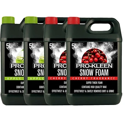 Image of 20L of Pro Kleen Cherry &amp; Apple Snow Foam with Wax Super Thick, pH Neutral Non Caustic Extremely Powerful Easy To Use