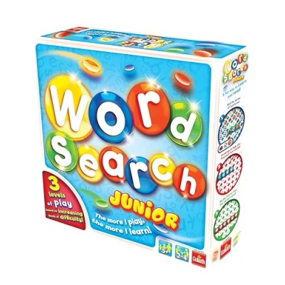 Image of Wordsearch Junior Fun Educational Word Puzzle Game For Kids 2 4 Players Ages 4+