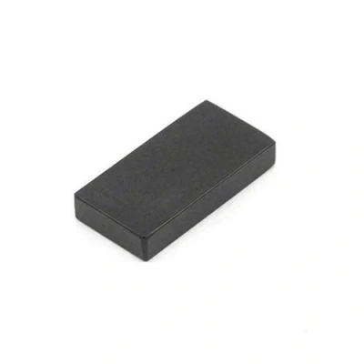 Image of Black Epoxy Coated N42 Neodymium Magnet for Arts, Crafts, Model Making, DIY, Hobbies, Office and Home 30mm x 15mm 5mm thick 10.1kg Pull