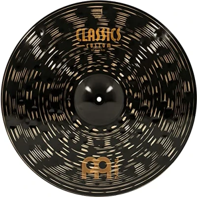 Image of Meinl Cymbals Classics Custom Dark Ride Cymbal 22 inch (Video) for Drum Set (55,88cm) B12 Bronze, Finish, Made in Germany (CC22DAR)