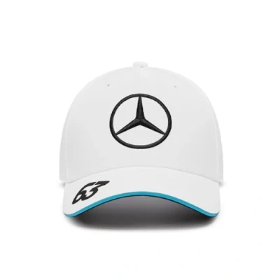 Image of Mercedes AMG Petronas F1 2024 George Russell Driver Cap White One Size Fits Most