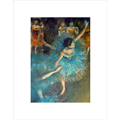 Image of Wee Blue Coo Edgar Degas Dancer Old Master Art Picture Wall Print