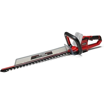 Image of Einhell Power X Change 18V Cordless Hedge Trimmer 60cm (24 Inch) Cutting Length, Laser Cut Diamond Ground Steel Blades GE CH 18/60 Li Electric (Battery Not Included)