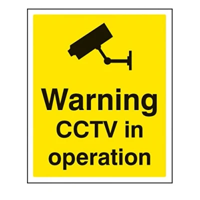 Image of WARNING Signs CCTV IN OPERATION RIGID PLASTIC