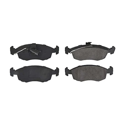 Image of 71738151, 77362178, 9947954 Brake pad set BLUE PRINT ADBP420001 Front Axle incl. wear warning contact