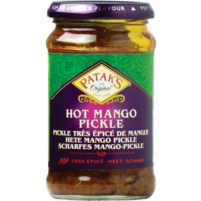 Image of PATAK&#039;S Hot Mango Pickle, 283 g, 6 Count