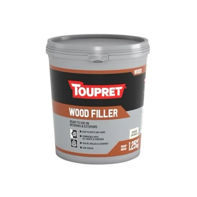 Image of Toupret 1.25Kg Ready Mix Wood Filler Off White
