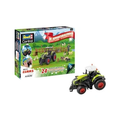 Image of Revell Advent Calendar RC Claas 960 Axio I Tractor DIY Christmas for Boys, Girls and Adults from 8 Years Assembly in 24 Days