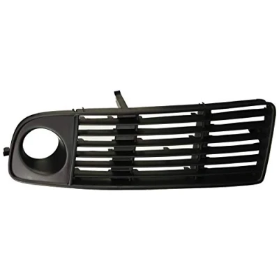 Image of 4B0807681J, 4B0807681J01C Bumper Grill VAN WEZEL 0315595 with hole(s) for fog lights Left