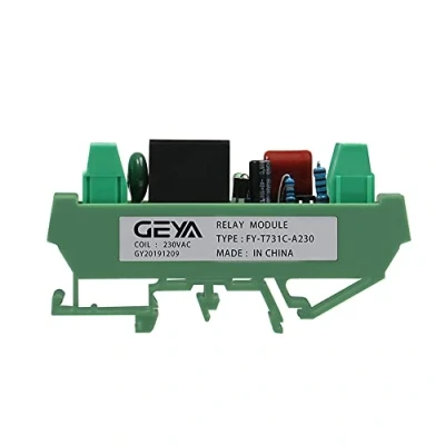 Image of GAEYAELE 1 Channel Relay Module 230VAC Din Rail Mounted GSM Control Timer (FY T731 230VAC)