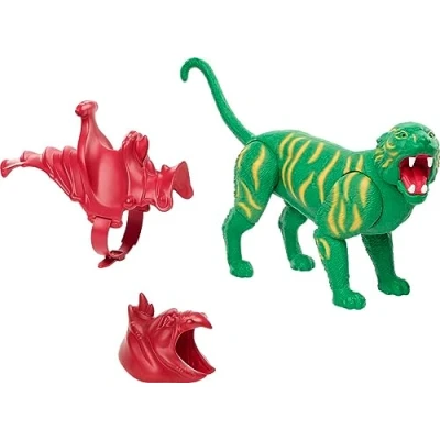 Image of Masters of the Universe Origins Battle Cat Action Figure, He Man&#039;s Tiger Like Eternian Creature MOTU , Gift for Kids Age 6 and Older GNN70