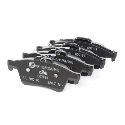 Image of 1605117, 1605200, 1605973, 1605993, 93172190 Brake pad set ATE 13.0460 7194.2 not prepared for wear indicator, excl. warning contact