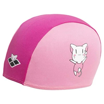 Image of Arena Unisex Youth Swim Caps, pink, NS 003994