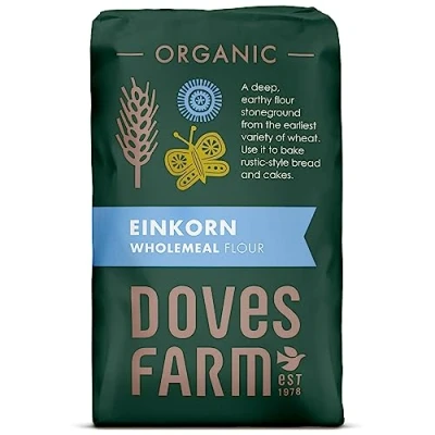 Image of Doves Farm Einkorn Wholemeal Flour 1kg X 5 (Pack of 5)
