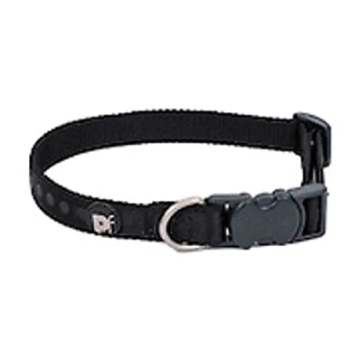 Image of Petface Tonal Dots Print Dog Collar, Small, Black