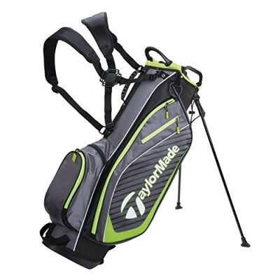 Image of TaylorMade Pro Stand 6.0 Golf Bag, Charcoal/Black/Green, One Size