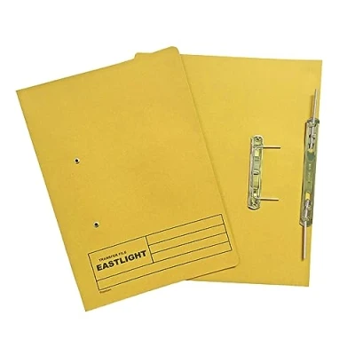 Image of Eastlight Transfer Spring File, 38mm Foolscap, Colour Yellow, Box 25
