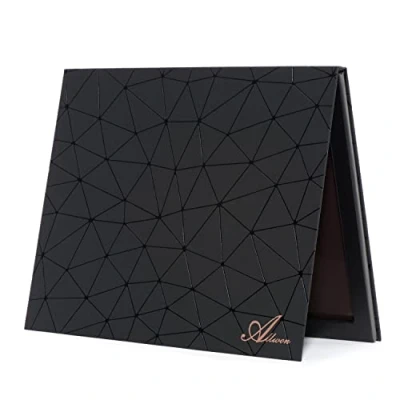 Image of Allwon Extra Large Magnetic Palette Black Empty Makeup for Eyeshadow Lipstick Blush Powder