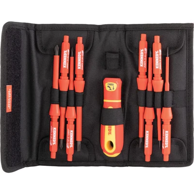 Image of Kennedy Electricians Screwdriver Set, Set of 10