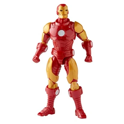 Image of Marvel F4790 Legends Series Iron Man Model 70 Armor Action Figure 6 inch Collectible Toy, 4 Accessories, Multi