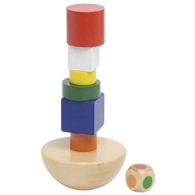 Image of goki HS129 Balancing Tower in Cotton Bag, Mixed