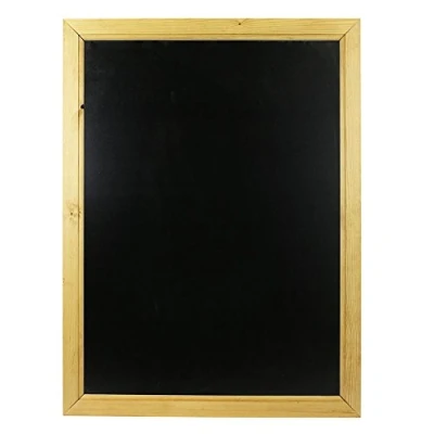 Image of Chalkboards UK WC101 Framed Blackboard, Wood, Black, A1 (87 x 62.5 1.5cm)