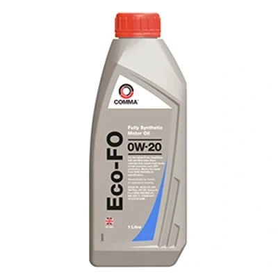 Image of Comma Eco FO 0w 20 0w20 Fully Synthetic Car Engine Oil 1 Litre 1L